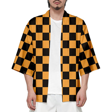 Demon Slayer: Kimetsu no Yaiba Kamado Tanjuurou Cosplay Halloween Disfraz Capa para Adultos Unisex